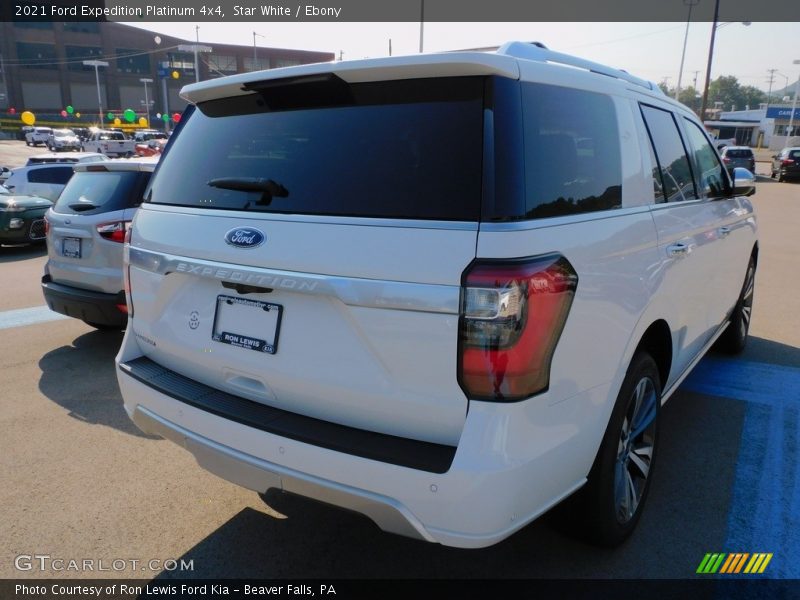 Star White / Ebony 2021 Ford Expedition Platinum 4x4