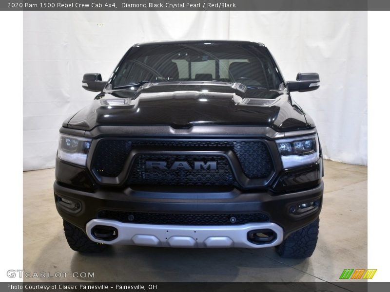 Diamond Black Crystal Pearl / Red/Black 2020 Ram 1500 Rebel Crew Cab 4x4