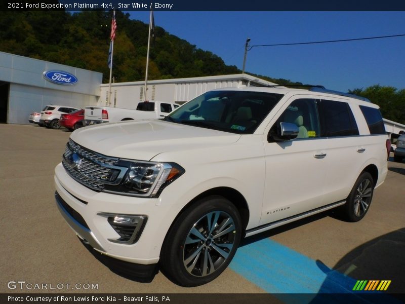 Star White / Ebony 2021 Ford Expedition Platinum 4x4