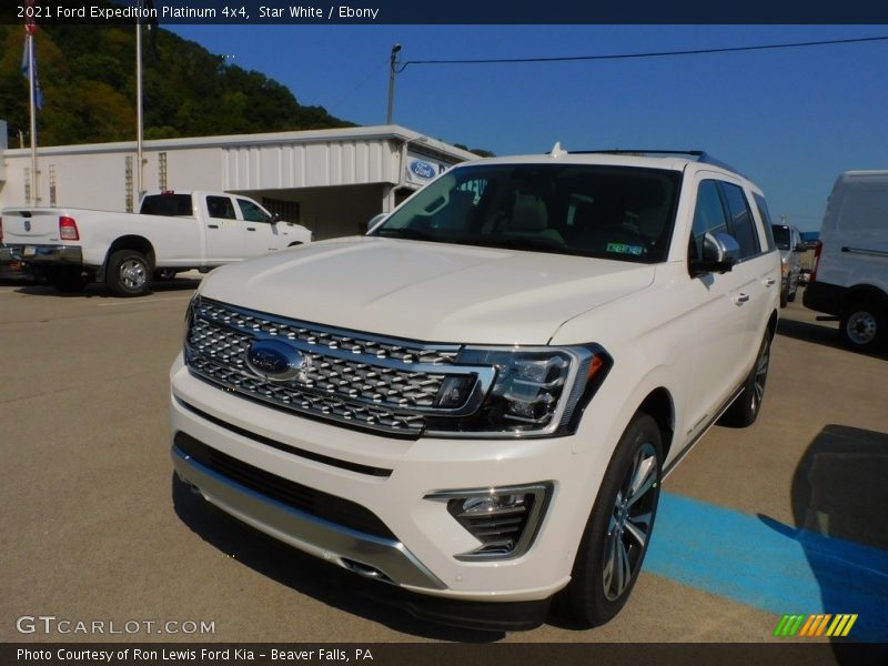 Star White / Ebony 2021 Ford Expedition Platinum 4x4