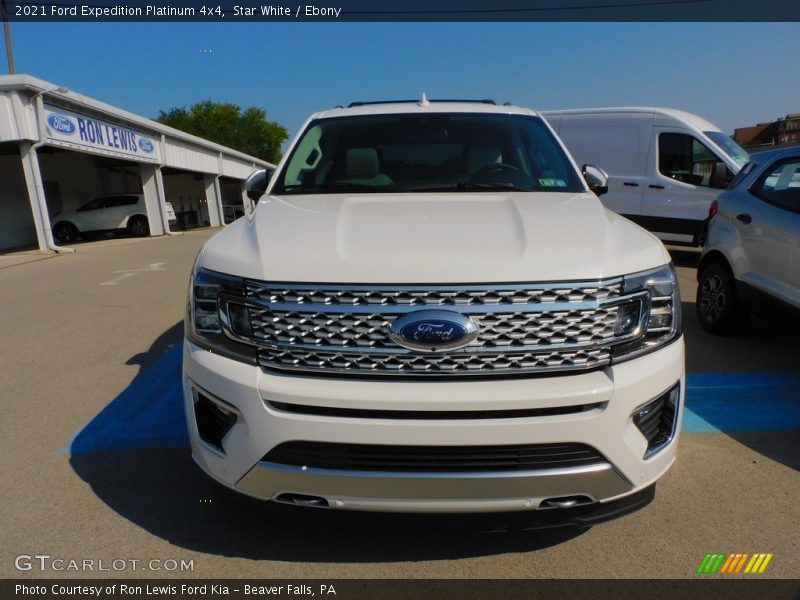 Star White / Ebony 2021 Ford Expedition Platinum 4x4
