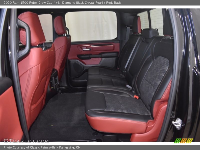 Diamond Black Crystal Pearl / Red/Black 2020 Ram 1500 Rebel Crew Cab 4x4