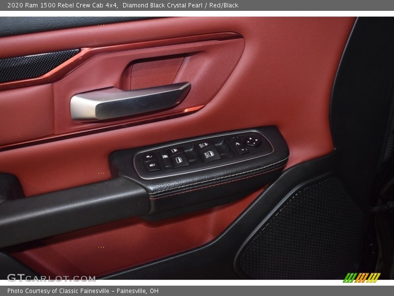 Diamond Black Crystal Pearl / Red/Black 2020 Ram 1500 Rebel Crew Cab 4x4