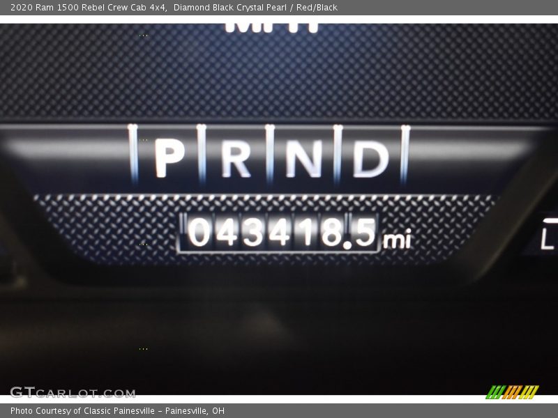 Diamond Black Crystal Pearl / Red/Black 2020 Ram 1500 Rebel Crew Cab 4x4