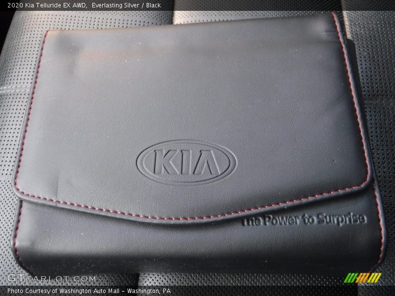 Everlasting Silver / Black 2020 Kia Telluride EX AWD