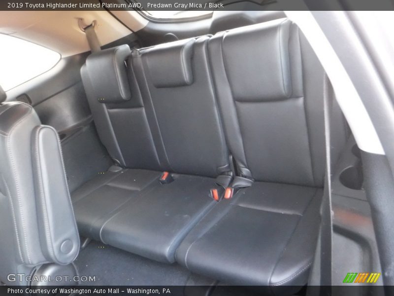 Predawn Gray Mica / Black 2019 Toyota Highlander Limited Platinum AWD