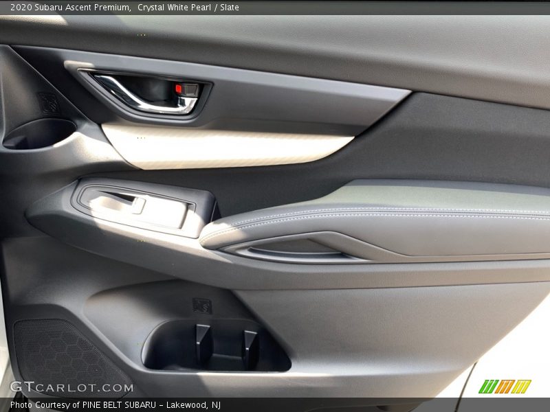 Crystal White Pearl / Slate 2020 Subaru Ascent Premium