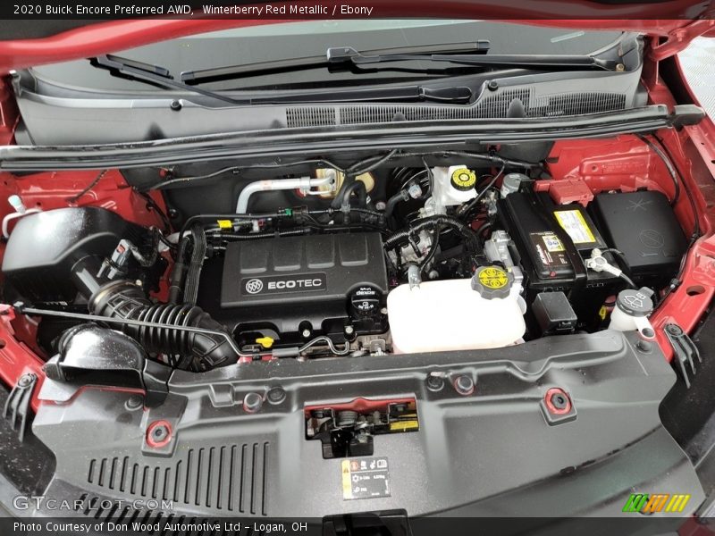 Winterberry Red Metallic / Ebony 2020 Buick Encore Preferred AWD
