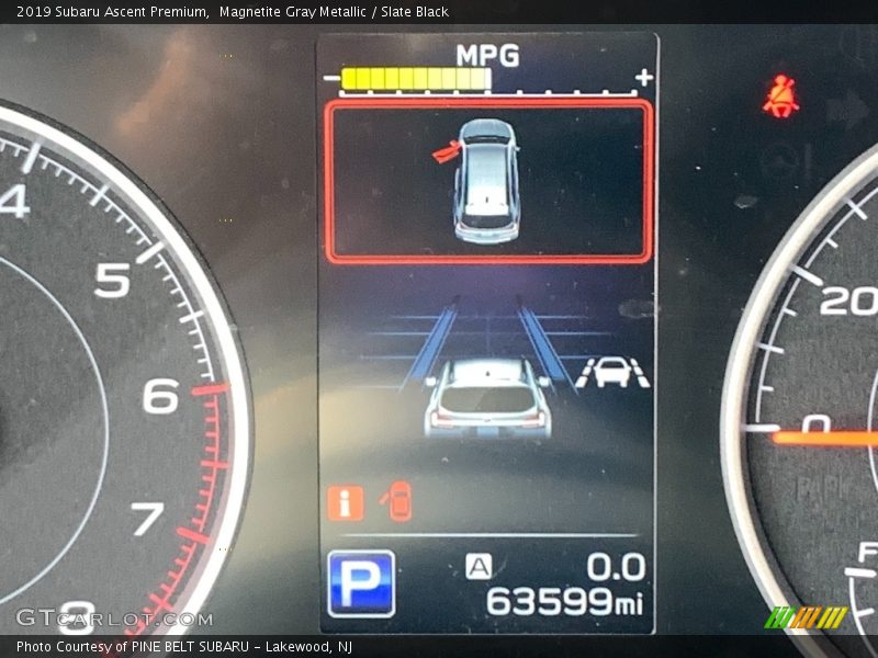 Magnetite Gray Metallic / Slate Black 2019 Subaru Ascent Premium