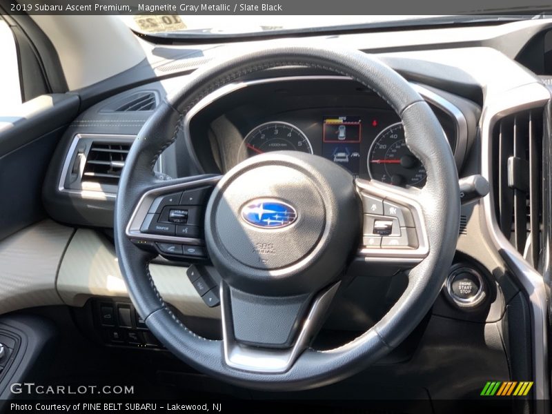 Magnetite Gray Metallic / Slate Black 2019 Subaru Ascent Premium