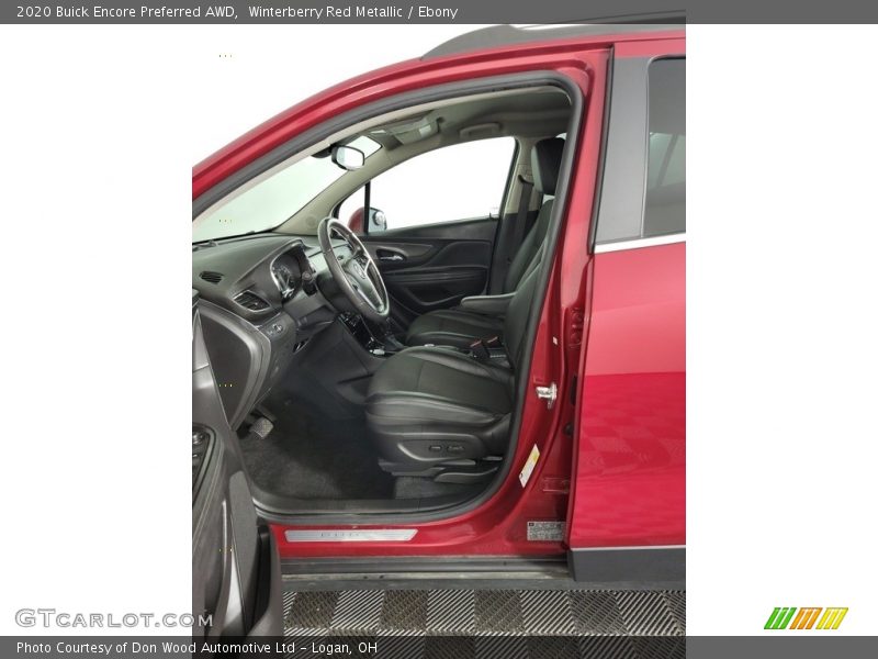 Winterberry Red Metallic / Ebony 2020 Buick Encore Preferred AWD