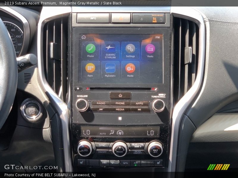 Magnetite Gray Metallic / Slate Black 2019 Subaru Ascent Premium