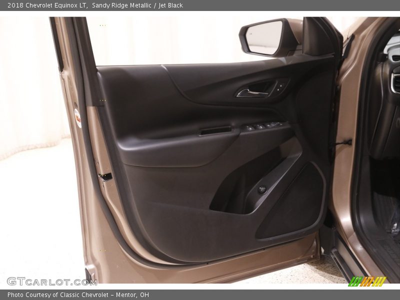 Sandy Ridge Metallic / Jet Black 2018 Chevrolet Equinox LT