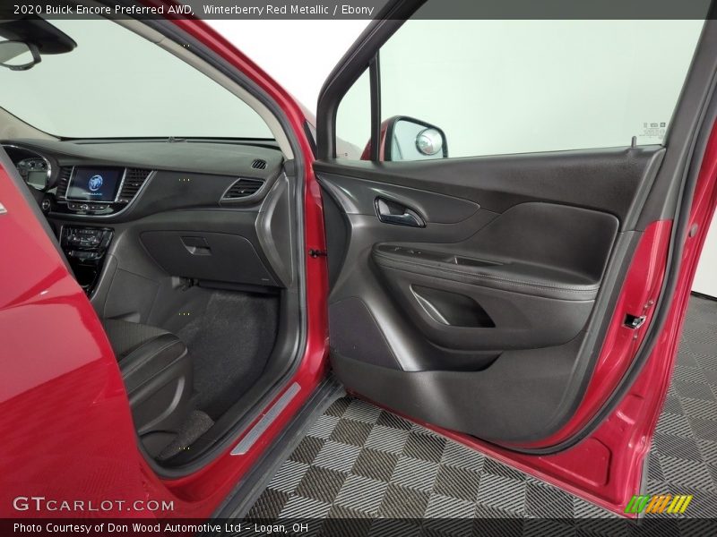 Winterberry Red Metallic / Ebony 2020 Buick Encore Preferred AWD