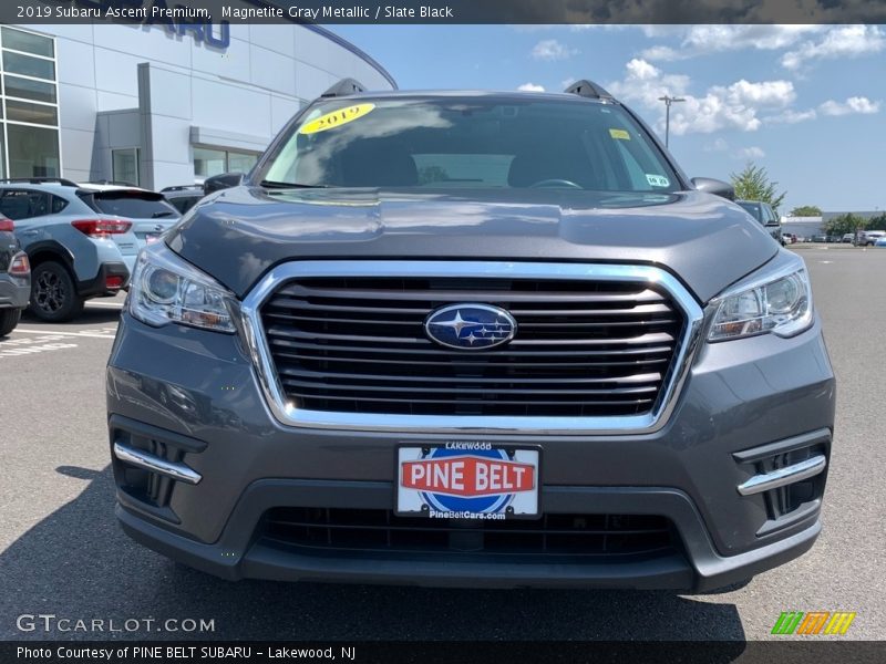 Magnetite Gray Metallic / Slate Black 2019 Subaru Ascent Premium