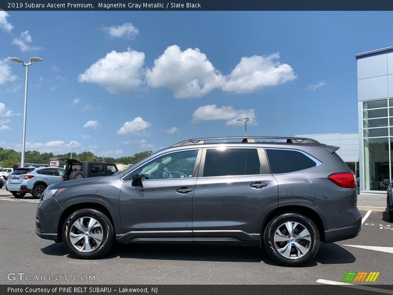 Magnetite Gray Metallic / Slate Black 2019 Subaru Ascent Premium