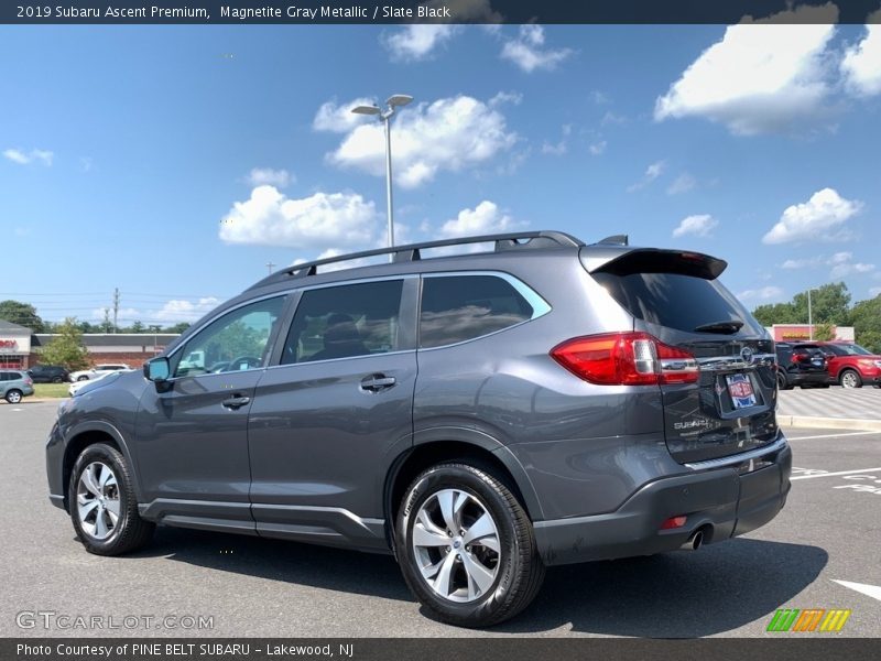 Magnetite Gray Metallic / Slate Black 2019 Subaru Ascent Premium