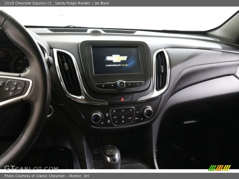 Sandy Ridge Metallic / Jet Black 2018 Chevrolet Equinox LT