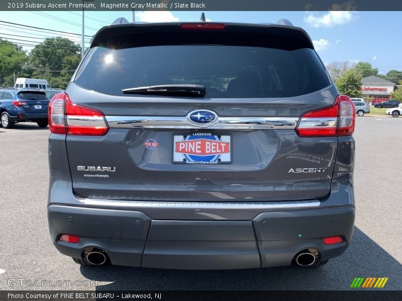 Magnetite Gray Metallic / Slate Black 2019 Subaru Ascent Premium