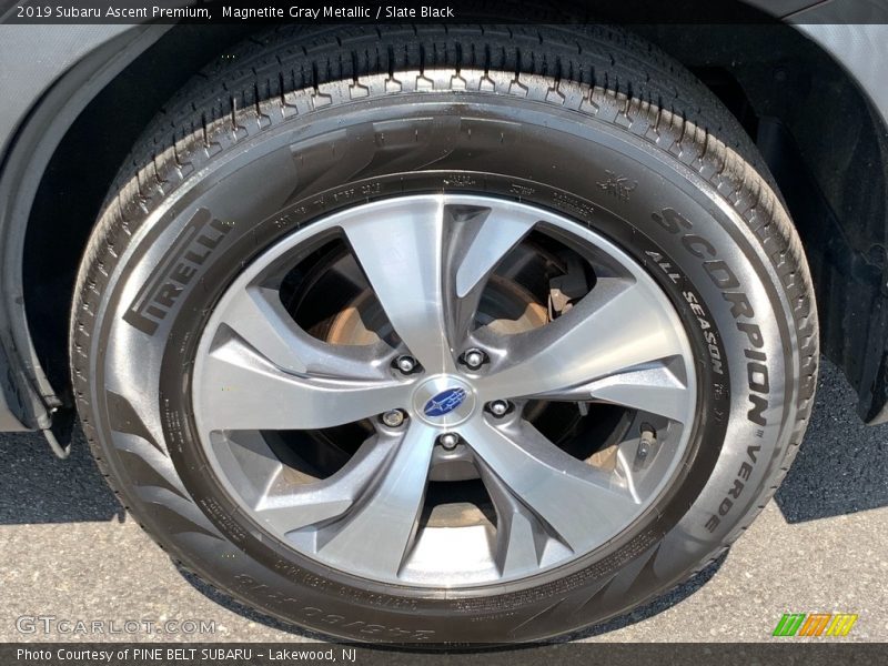 Magnetite Gray Metallic / Slate Black 2019 Subaru Ascent Premium