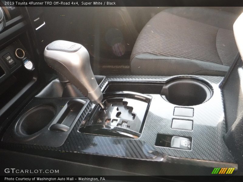 Super White / Black 2019 Toyota 4Runner TRD Off-Road 4x4