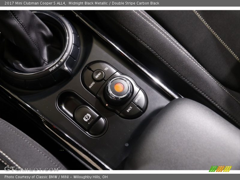 Midnight Black Metallic / Double Stripe Carbon Black 2017 Mini Clubman Cooper S ALL4