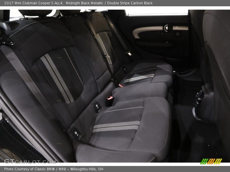 Midnight Black Metallic / Double Stripe Carbon Black 2017 Mini Clubman Cooper S ALL4