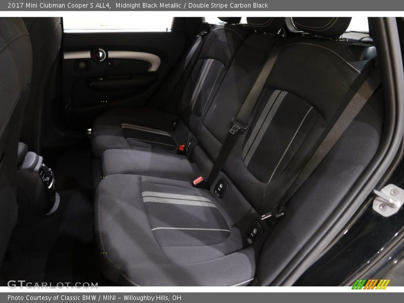 Midnight Black Metallic / Double Stripe Carbon Black 2017 Mini Clubman Cooper S ALL4