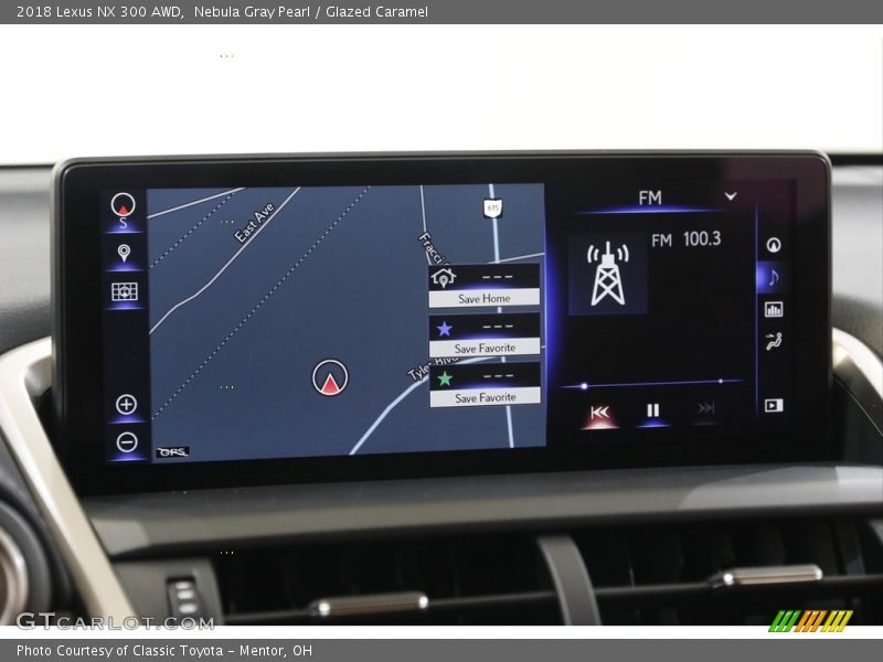 Nebula Gray Pearl / Glazed Caramel 2018 Lexus NX 300 AWD