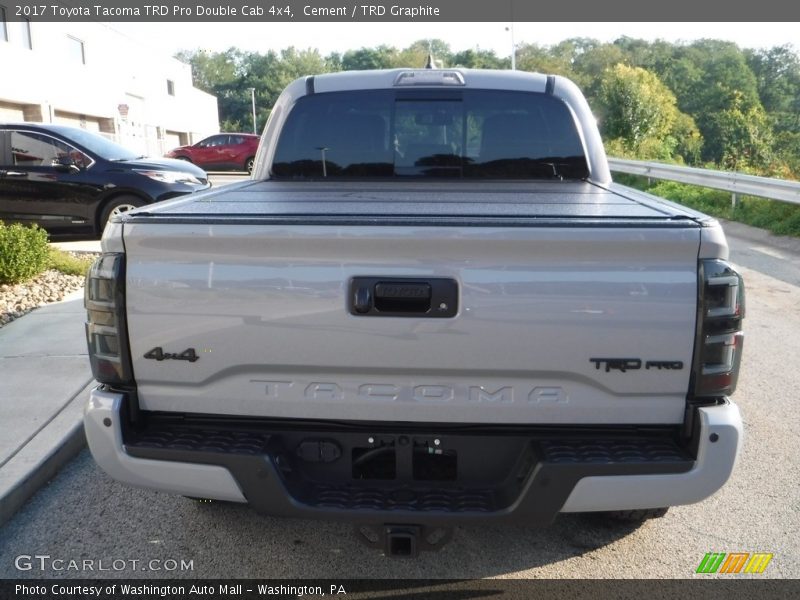 Cement / TRD Graphite 2017 Toyota Tacoma TRD Pro Double Cab 4x4