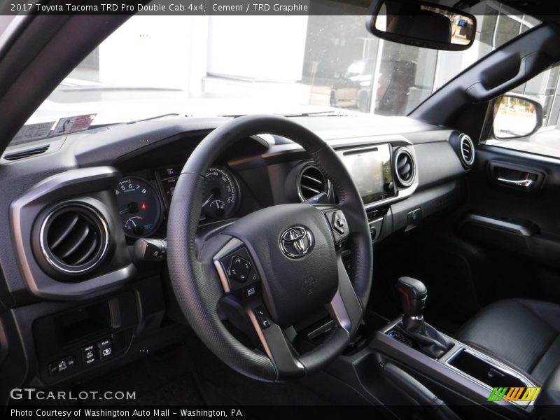 Dashboard of 2017 Tacoma TRD Pro Double Cab 4x4