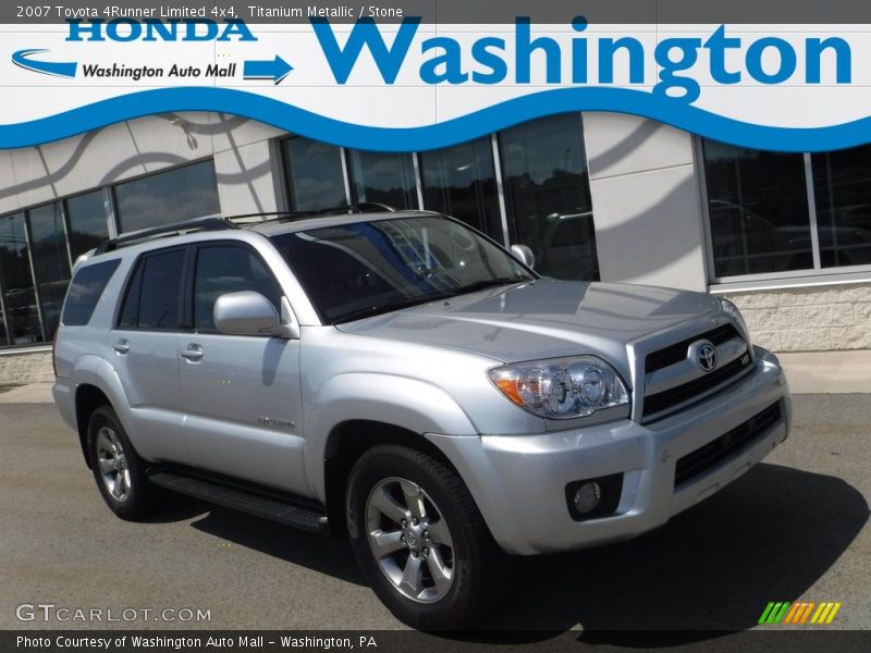 Titanium Metallic / Stone 2007 Toyota 4Runner Limited 4x4