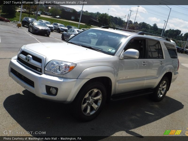 Titanium Metallic / Stone 2007 Toyota 4Runner Limited 4x4