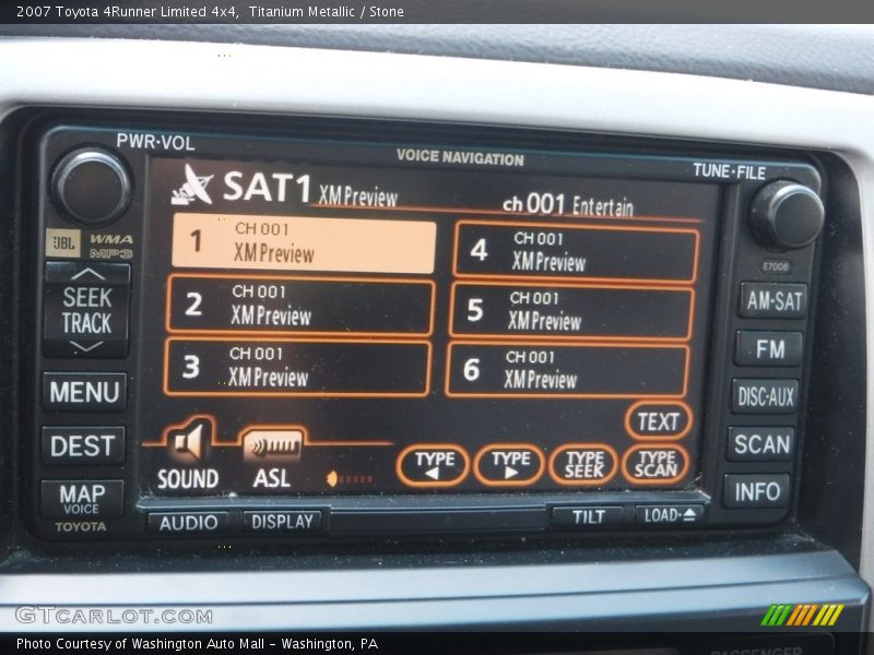 Titanium Metallic / Stone 2007 Toyota 4Runner Limited 4x4
