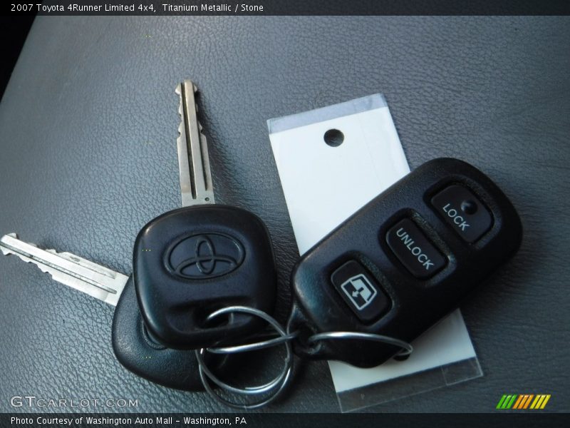 Titanium Metallic / Stone 2007 Toyota 4Runner Limited 4x4