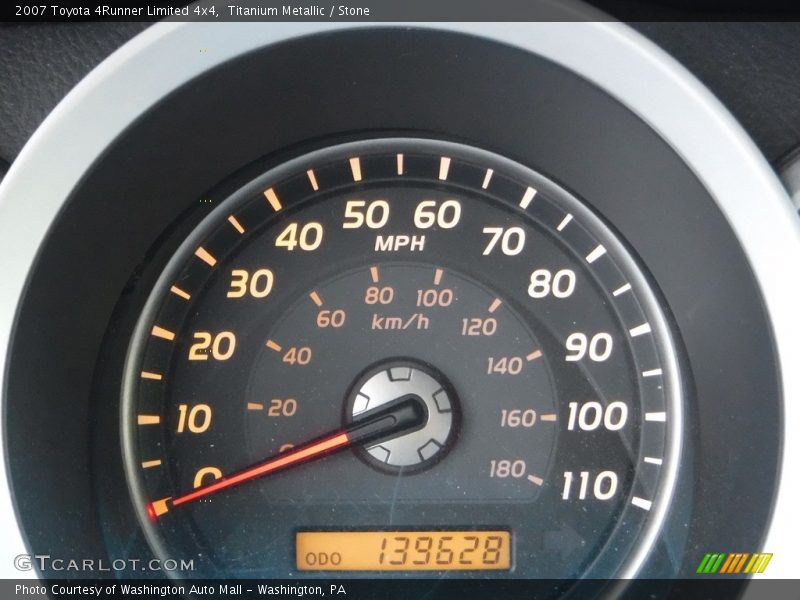 Titanium Metallic / Stone 2007 Toyota 4Runner Limited 4x4