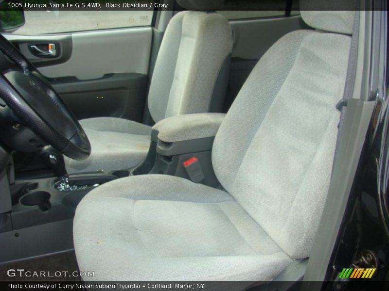 Black Obsidian / Gray 2005 Hyundai Santa Fe GLS 4WD