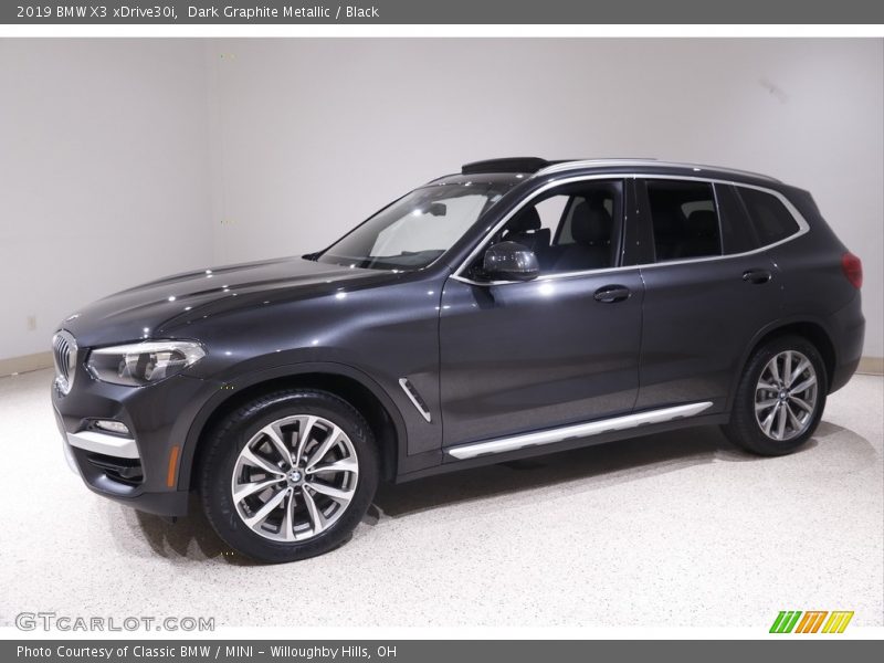 Dark Graphite Metallic / Black 2019 BMW X3 xDrive30i