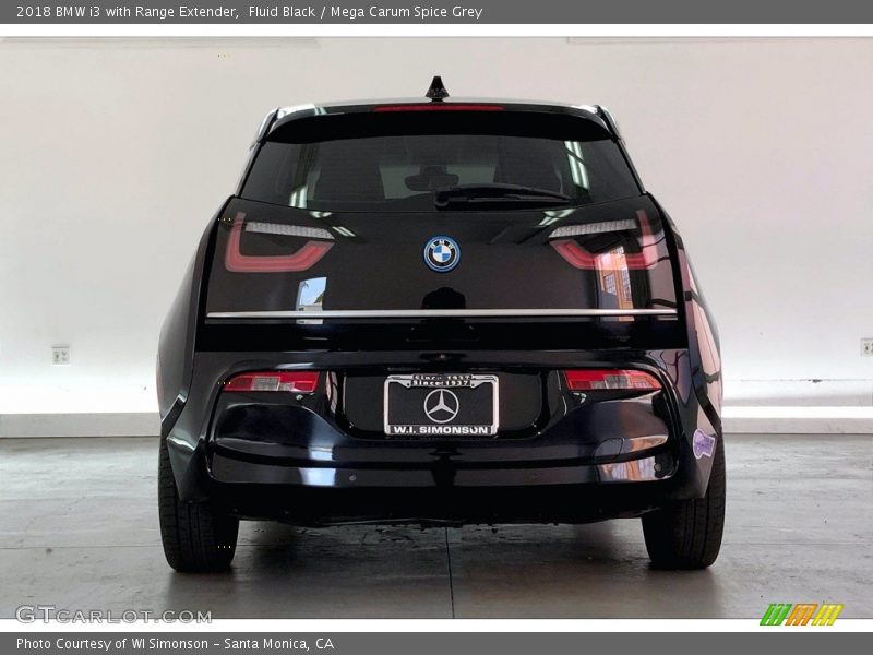 Fluid Black / Mega Carum Spice Grey 2018 BMW i3 with Range Extender