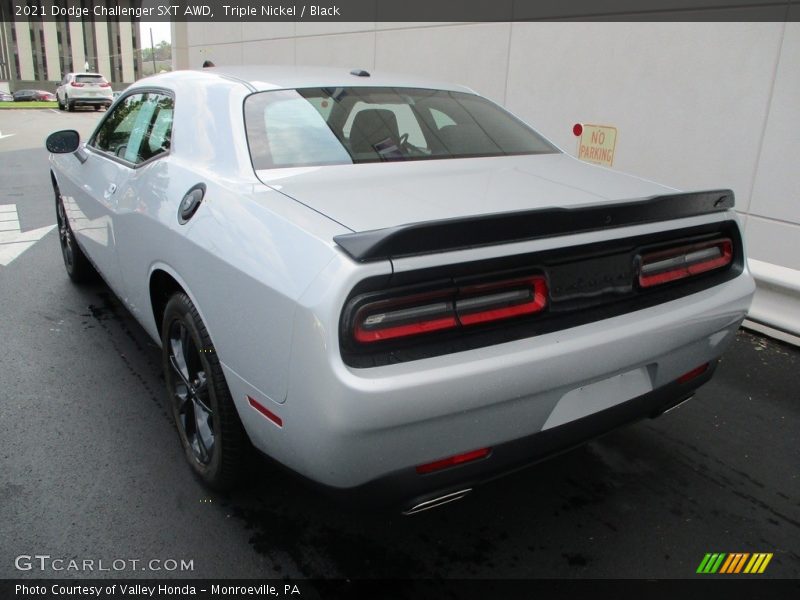 Triple Nickel / Black 2021 Dodge Challenger SXT AWD