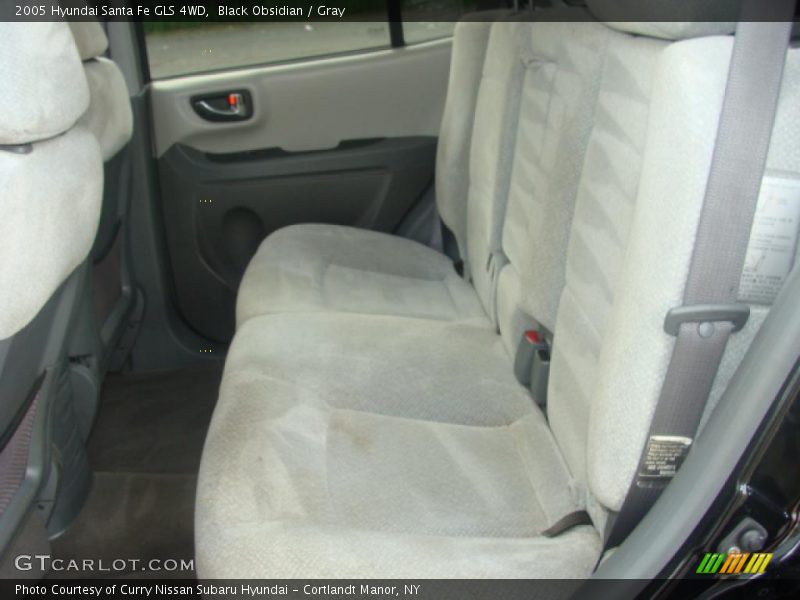 Black Obsidian / Gray 2005 Hyundai Santa Fe GLS 4WD