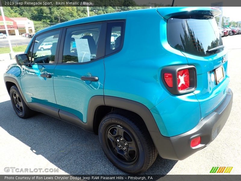 Bikini Metallic / Black 2019 Jeep Renegade Sport