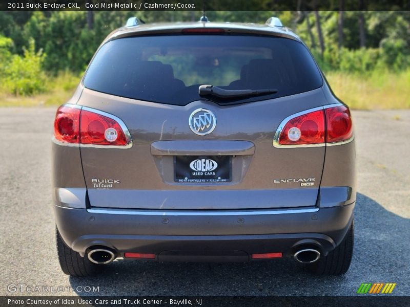 Gold Mist Metallic / Cashmere/Cocoa 2011 Buick Enclave CXL