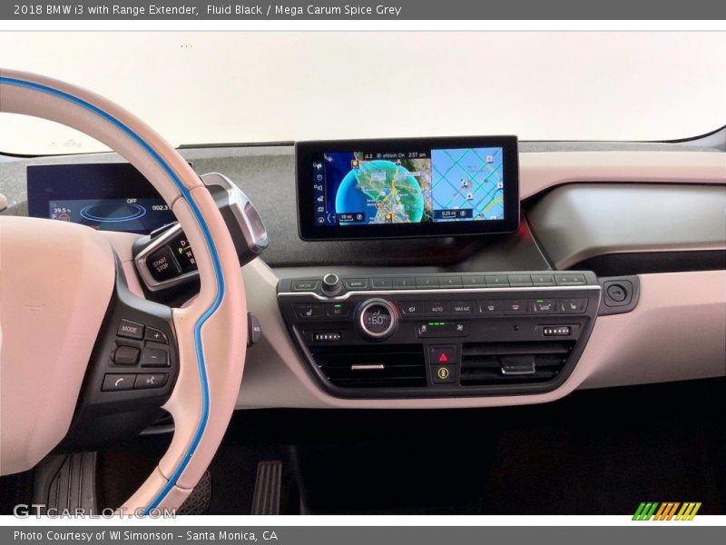 Fluid Black / Mega Carum Spice Grey 2018 BMW i3 with Range Extender
