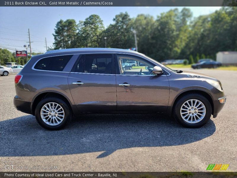 Gold Mist Metallic / Cashmere/Cocoa 2011 Buick Enclave CXL