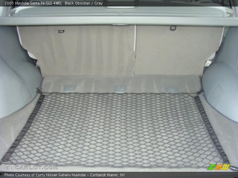 Black Obsidian / Gray 2005 Hyundai Santa Fe GLS 4WD