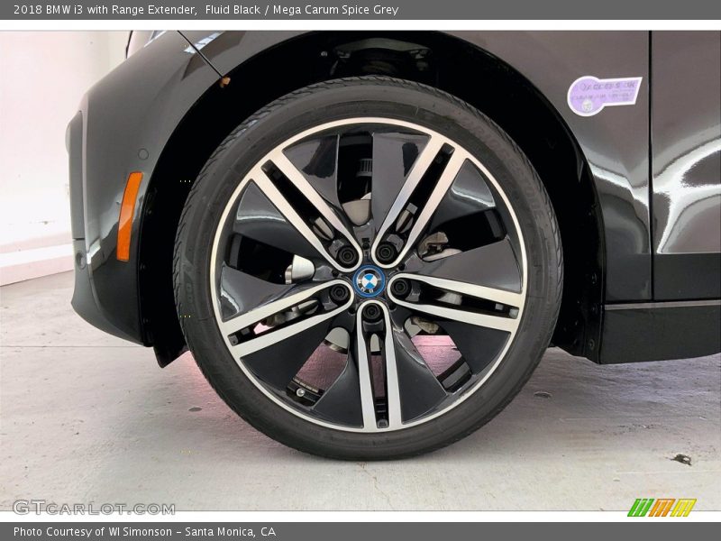 Fluid Black / Mega Carum Spice Grey 2018 BMW i3 with Range Extender