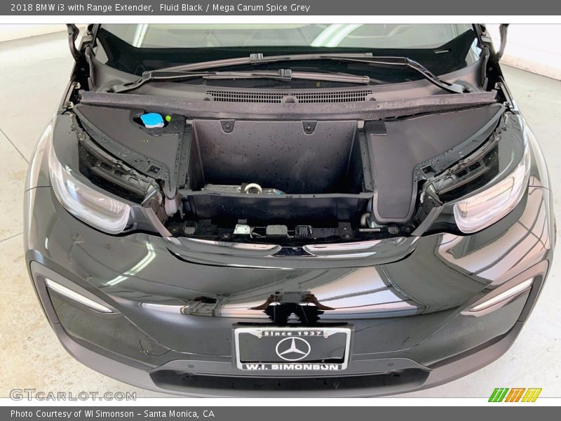 Fluid Black / Mega Carum Spice Grey 2018 BMW i3 with Range Extender