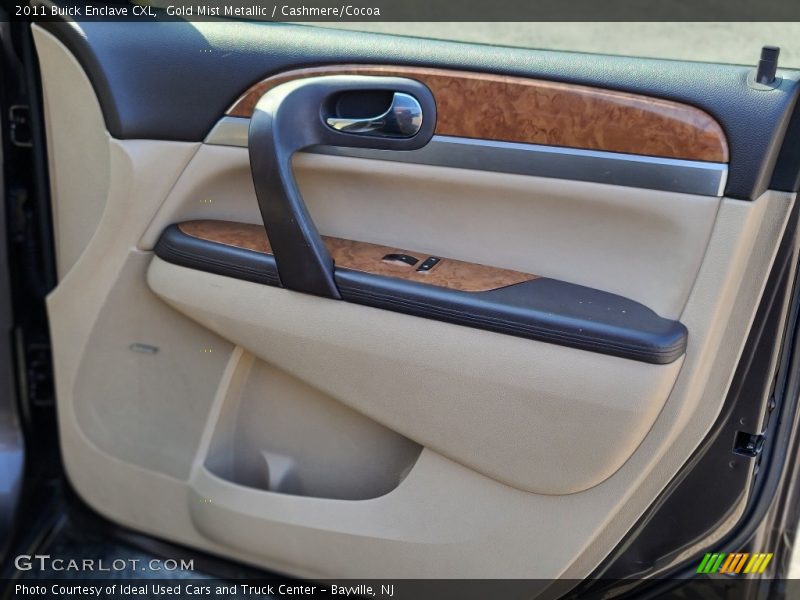 Gold Mist Metallic / Cashmere/Cocoa 2011 Buick Enclave CXL