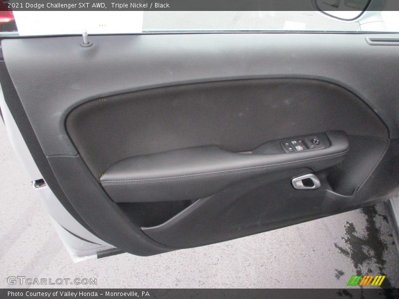 Triple Nickel / Black 2021 Dodge Challenger SXT AWD